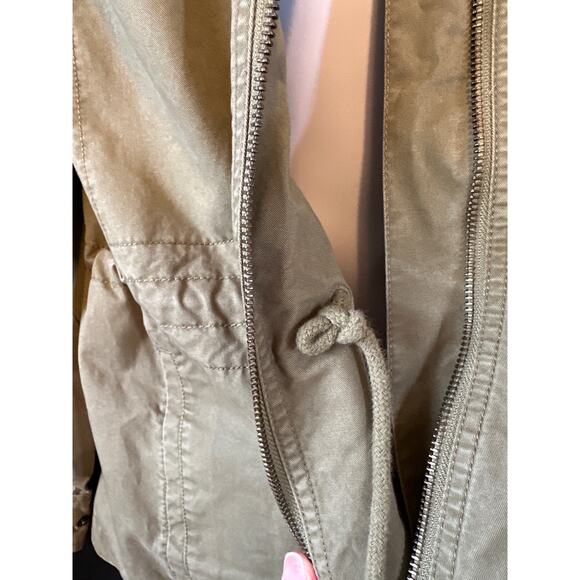 J CREW Military Green Gorpcore Streetwear Utility wear Zip Jacket M - Picture 7 of 16